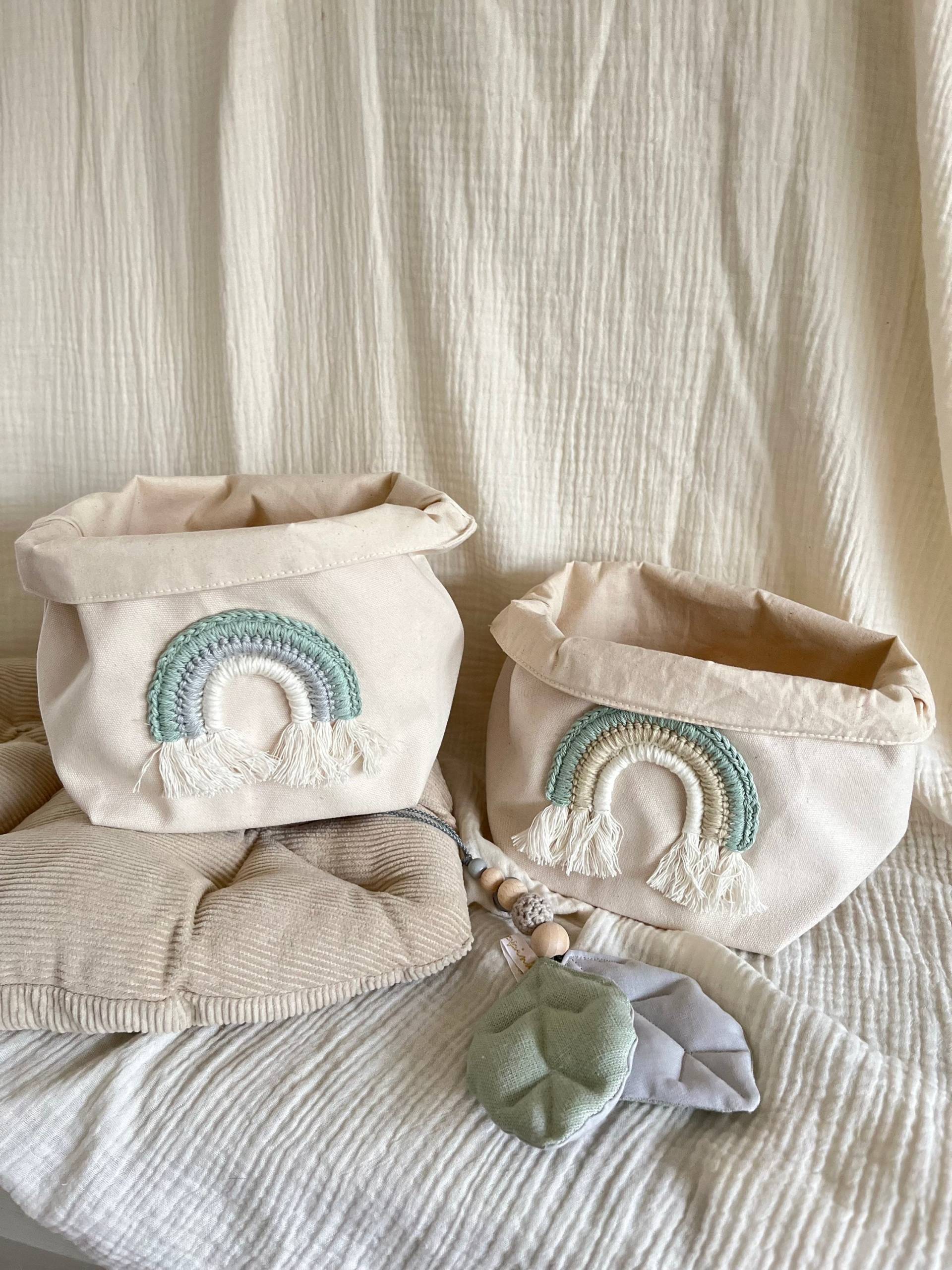 Utensilo S Regenbogen Rainbow Boho Salbeigrün Grau Beige Windelkorb Stoffutensilo Baby Junge Wickelkommode Geschenk Geburt Utensilo S Regenbogen Rainbow Boho Salbeigrün Grau Beige Windelkorb Stoffutensilo Baby Junge Wickelkommode Geschenk Geburt von Etsy - Avocadopink