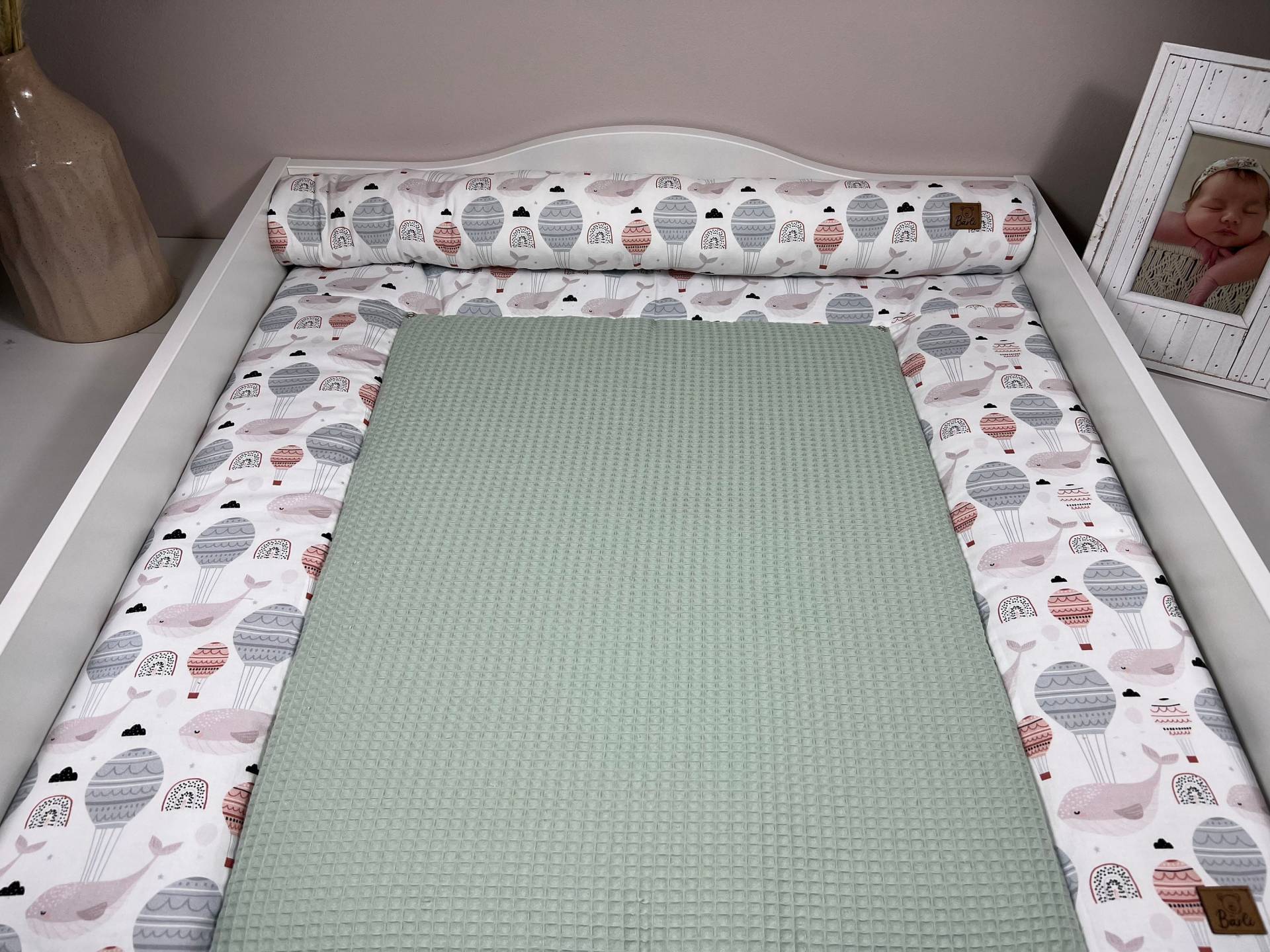 Set - Wickelauflage Wickelunterlage Unterwegs Mit Wolken Kopfschutz, Handgemachte Wickelunterlage, Bärli Baby Geschenk Zur Set - Wickelauflage Wickelunterlage Unterwegs Mit Wolken Kopfschutz, Handgemachte Wickelunterlage, Bärli Baby Geschenk Zur von Etsy - BAERLISTORE