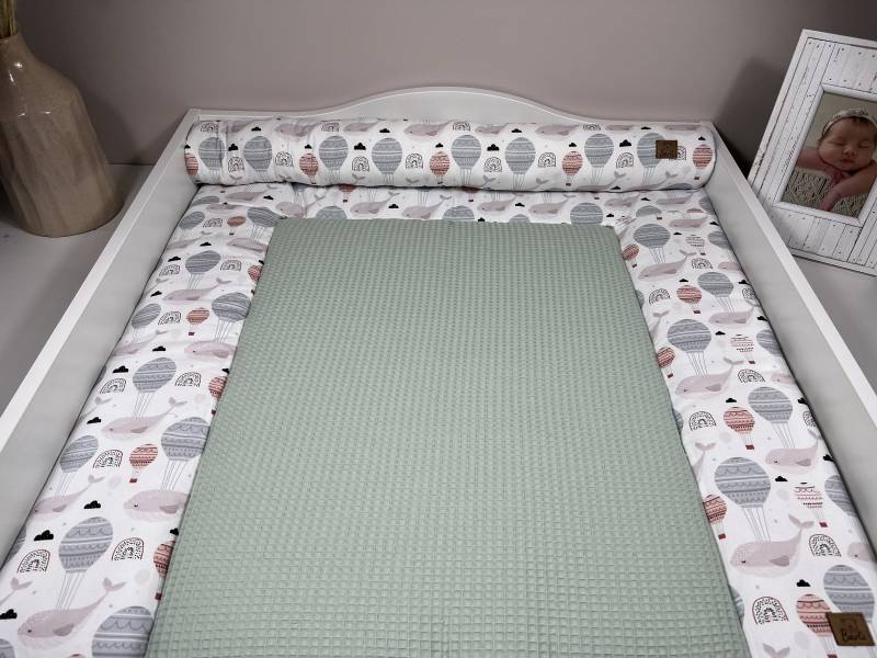 Set - Wickelauflage Wickelunterlage Unterwegs Mit Wolken Kopfschutz, Handgemachte Wickelunterlage, Bärli Baby Geschenk Zur Set - Wickelauflage Wickelunterlage Unterwegs Mit Wolken Kopfschutz, Handgemachte Wickelunterlage, Bärli Baby Geschenk Zur von Etsy - BAERLISTORE