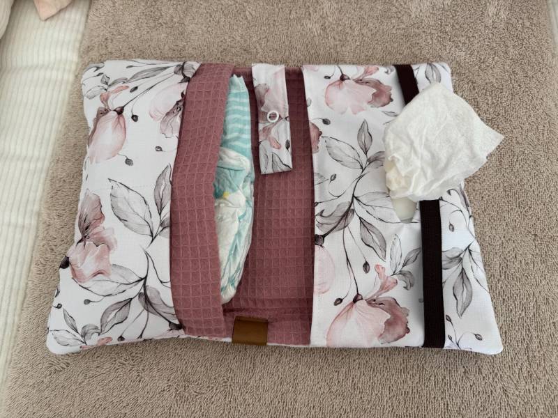 Windeltasche Flower Power von Etsy - BAERLISTORE