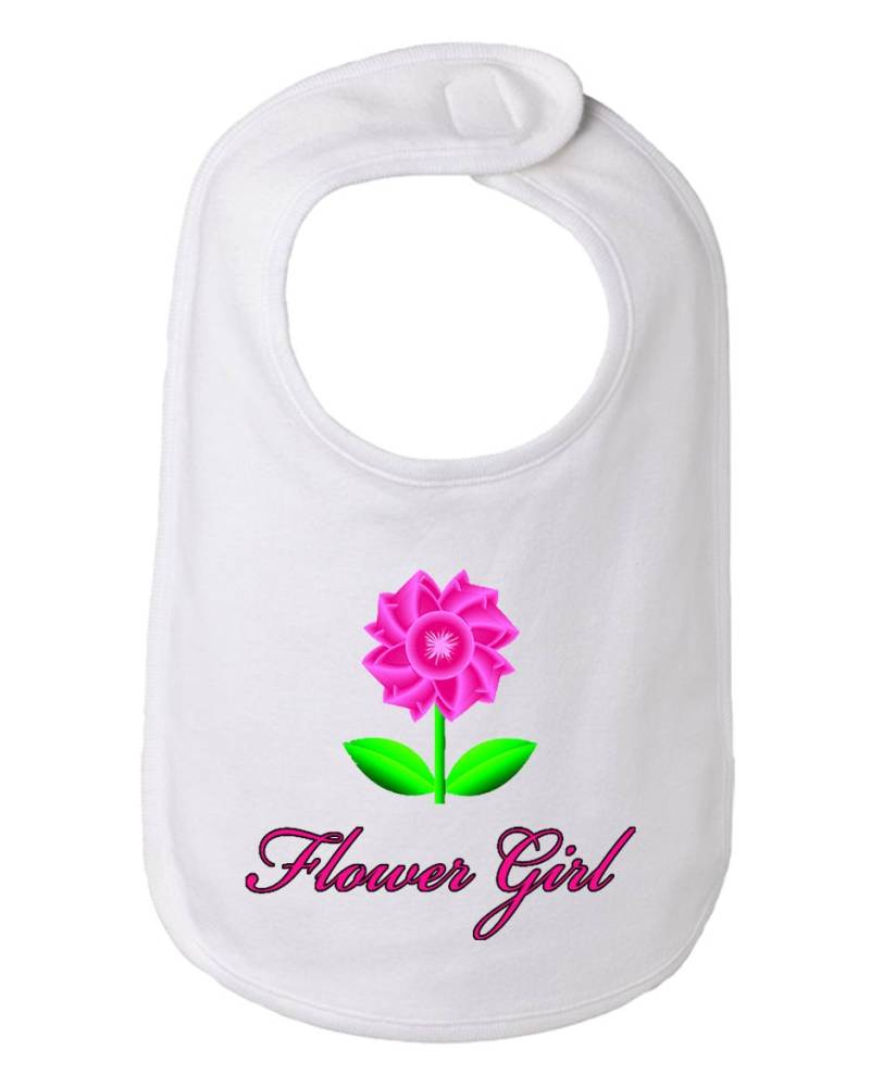 Blumenmädchen Bib, Bib Für Blumenmädchen, Blumenmädchengeschenk von Etsy - BBIApparel