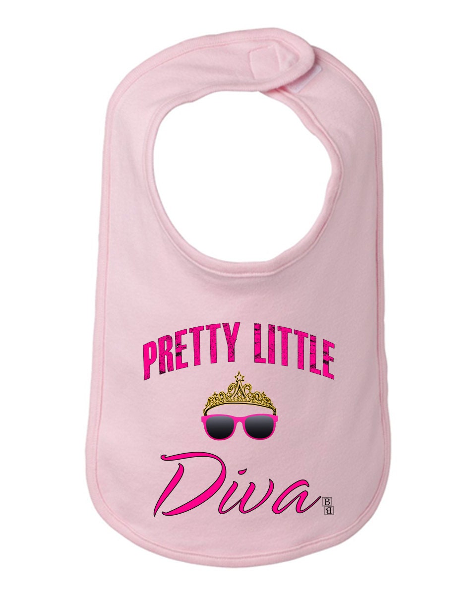 Hübsche Kleine Diva Prinzessin Baby Und Kleinkind Mädchen Lätzchen, Halstuch, Lätzchen Mädchen, Bib von Etsy - BBIApparel