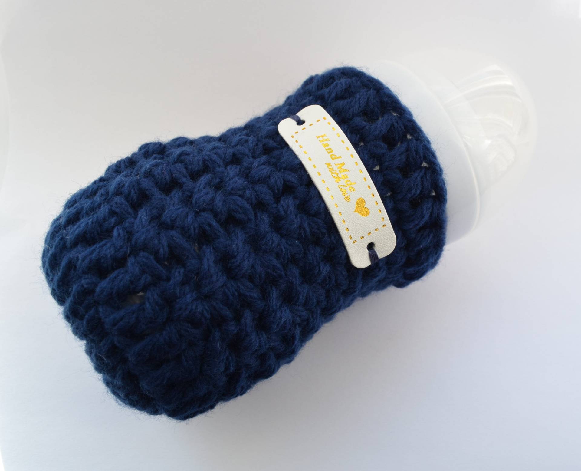 Navy Blau Hand Gehäkelte Baby Flasche Wärmer Isolator, Häkeln Cosy, Limited Edition Einzigartige Geschenk Bereit Zu Versenden Navy Blau Hand Gehäkelte Baby Flasche Wärmer Isolator, Häkeln Cosy, Limited Edition Einzigartige Geschenk Bereit Zu Versenden von Etsy - BBKits