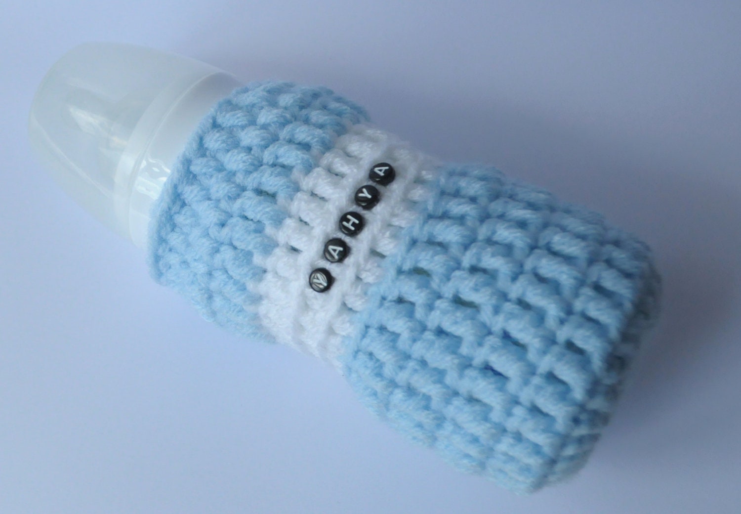 Personalisierte Gehäkelte Babyflasche Personalisierte Gehäkelte Babyflasche von Etsy - BBKits