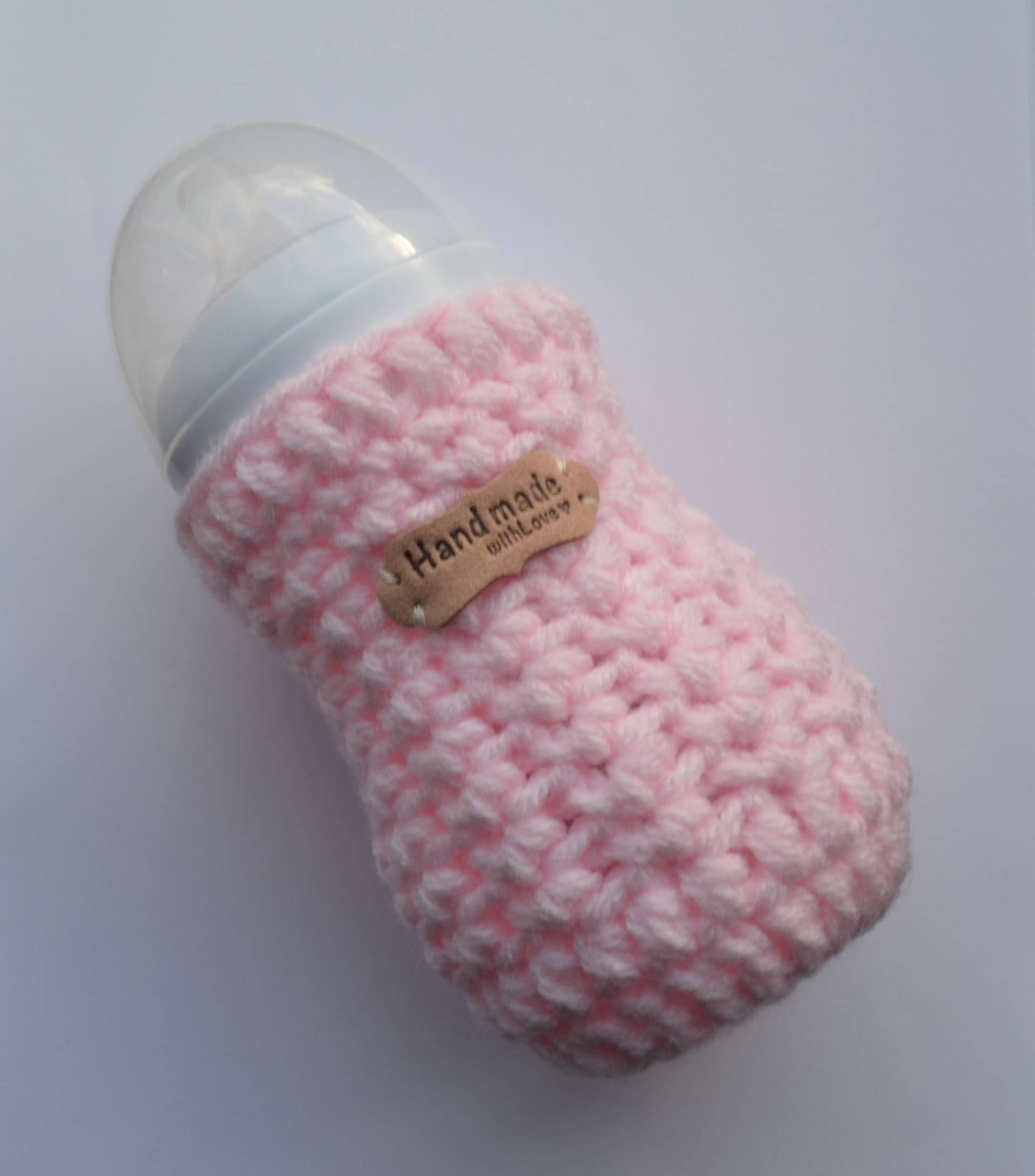Rosa Hand Gehäkelte Baby Milch Flaschenwärmer, Perfektes Einzigartiges Geschenk Für Neugeborene Oder Kleinkinder Bereit Zu Versenden Rosa Hand Gehäkelte Baby Milch Flaschenwärmer, Perfektes Einzigartiges Geschenk Für Neugeborene Oder Kleinkinder Bereit Zu Versenden von Etsy - BBKits