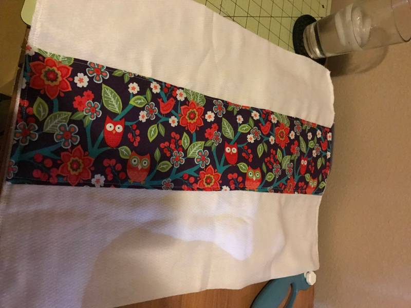Eule-Spucktuch Eule-Spucktuch von Etsy - BBStitchesDesign