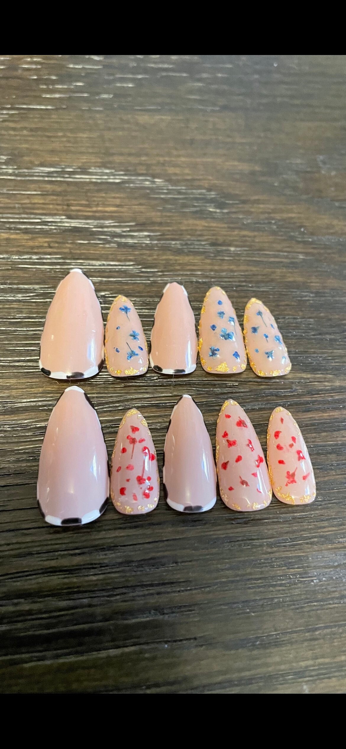 Press Ons von Etsy - BBloveNailShop