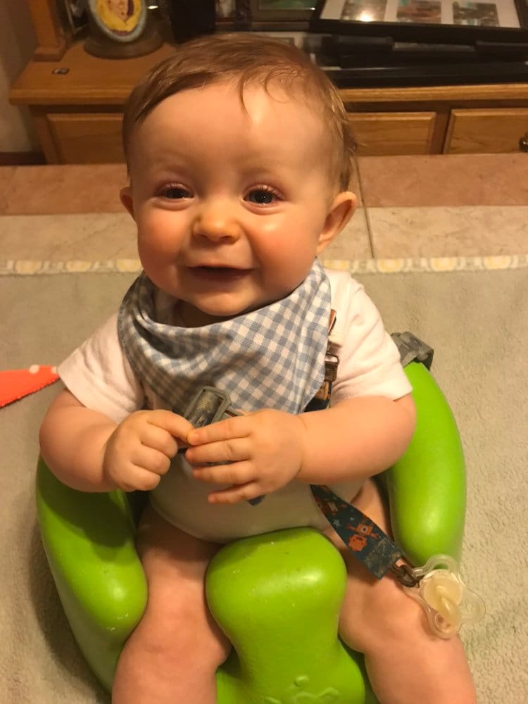 Picknickzeit Baby & Pelz-Baby Bandana Set von Etsy - BFBbibs