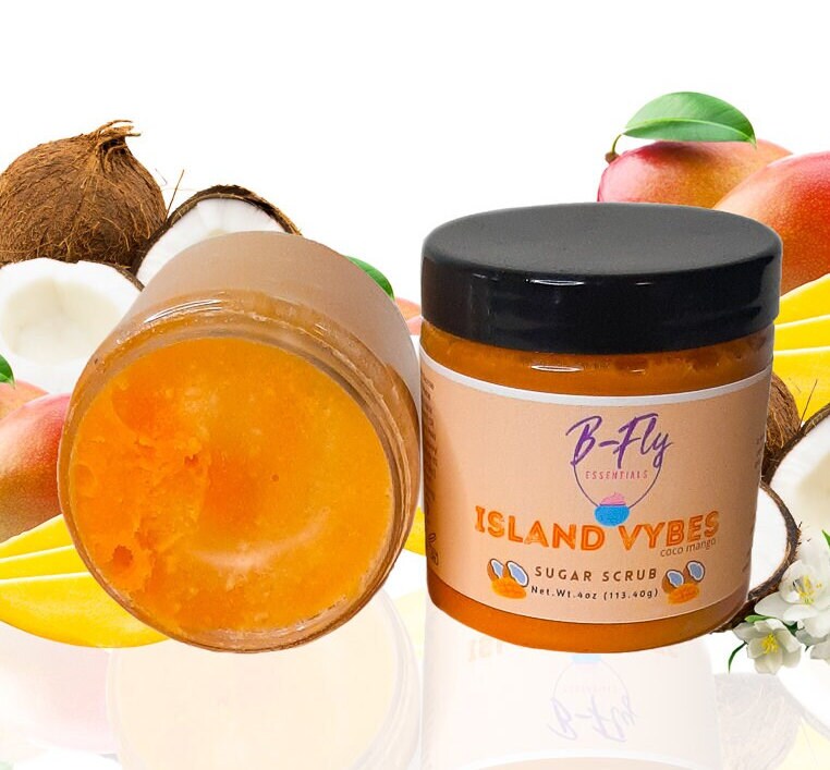 Körper Zuckerpeeling | Orange| Coco Mango von Etsy - BFlyEssentials