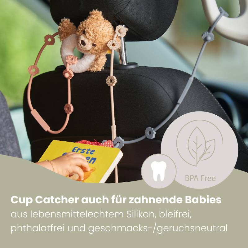 Perfekt Für Babys Die Gerne Ihren Schnuller Oder Das Spielzeug Auf Den Boden Werfen Schnullerkette Aus Silikon .2Er-Pack von Etsy - BOBYSbaby