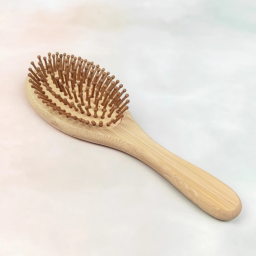 Bambus Massage Haarbürste | Bplanet - Mit Naturborsten Natur-Bürste Bambusborsten Für Natürlich Schöne Haare von Etsy - BPlanetDeutschland