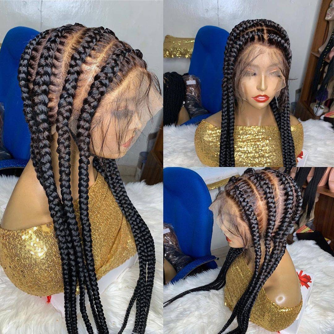 Neueste Volle Spitze Cornrow Geflochtene Perücke Cornrow Zöpfe Volle Box Geflecht Vorne Stich Boxgeflechte Neueste Volle Spitze Cornrow Geflochtene Perücke Cornrow Zöpfe Volle Box Geflecht Vorne Stich Boxgeflechte von Etsy - BRAIDEDWIGBOUTIQUE