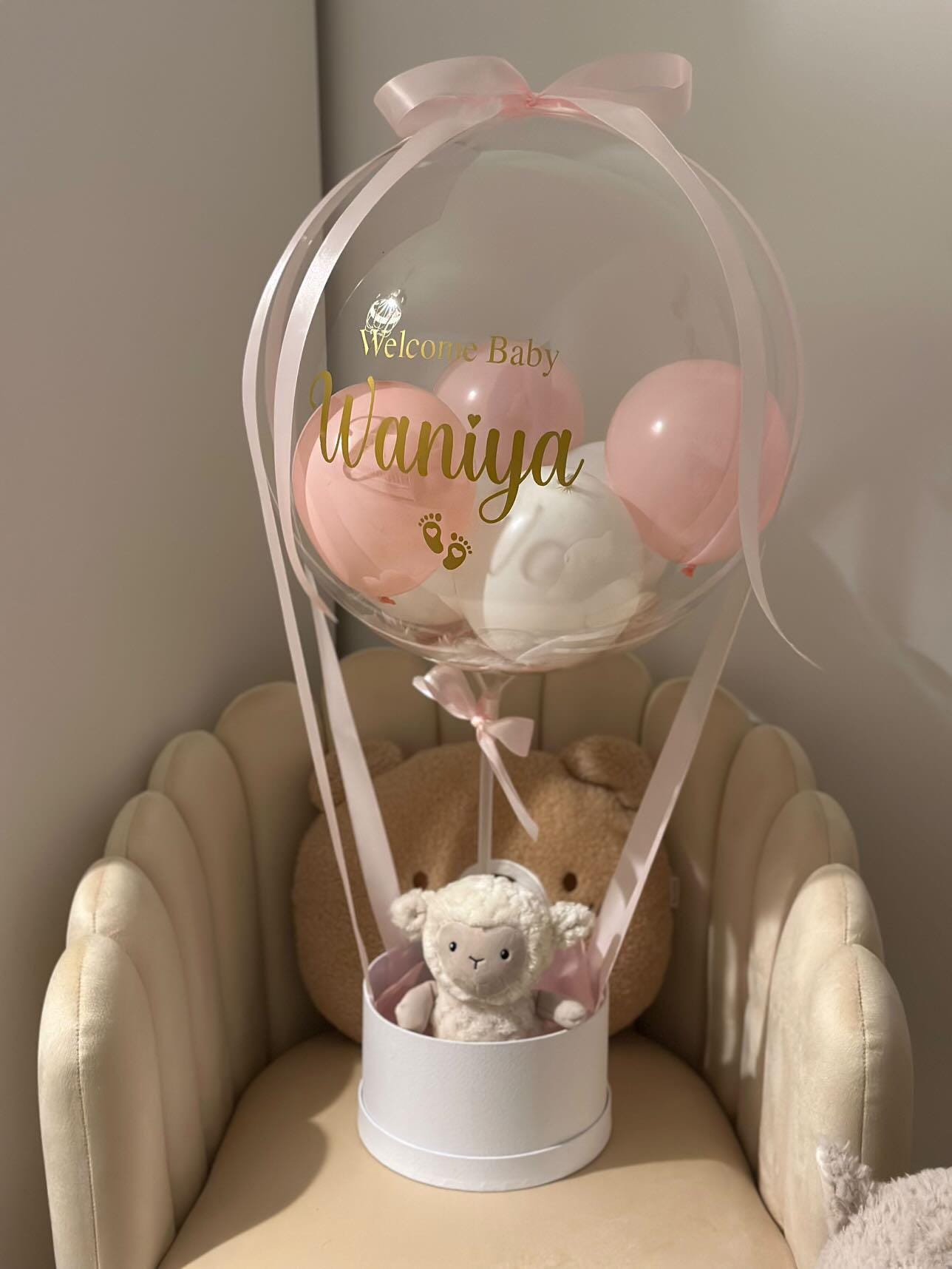Baby Shower Gift | Baby Balloon New Born Ballon Geschenk For Babies Geschenk Zur Taufe Selbstbefüllen von Etsy - BStudioGiftShop