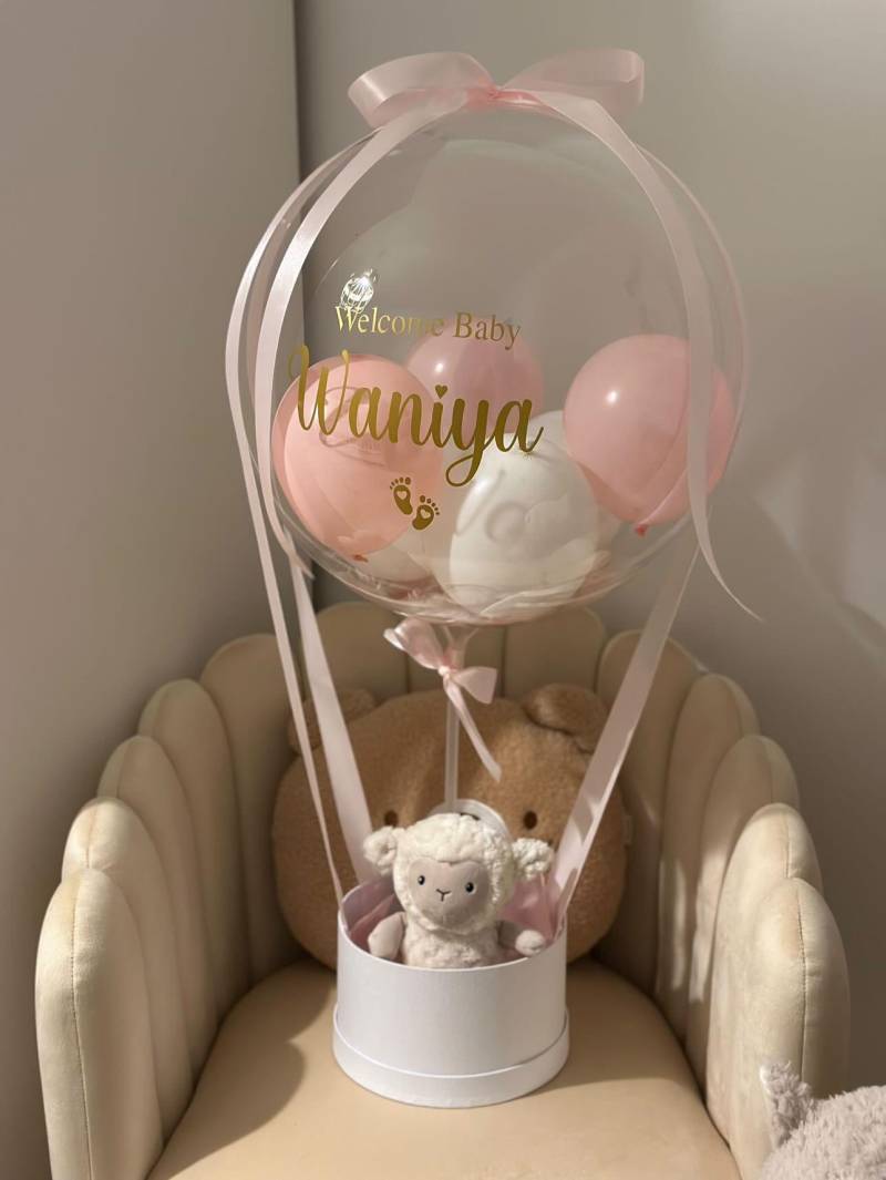 Baby Shower Gift | Baby Balloon New Born Ballon Geschenk For Babies Geschenk Zur Taufe Selbstbefüllen von Etsy - BStudioGiftShop