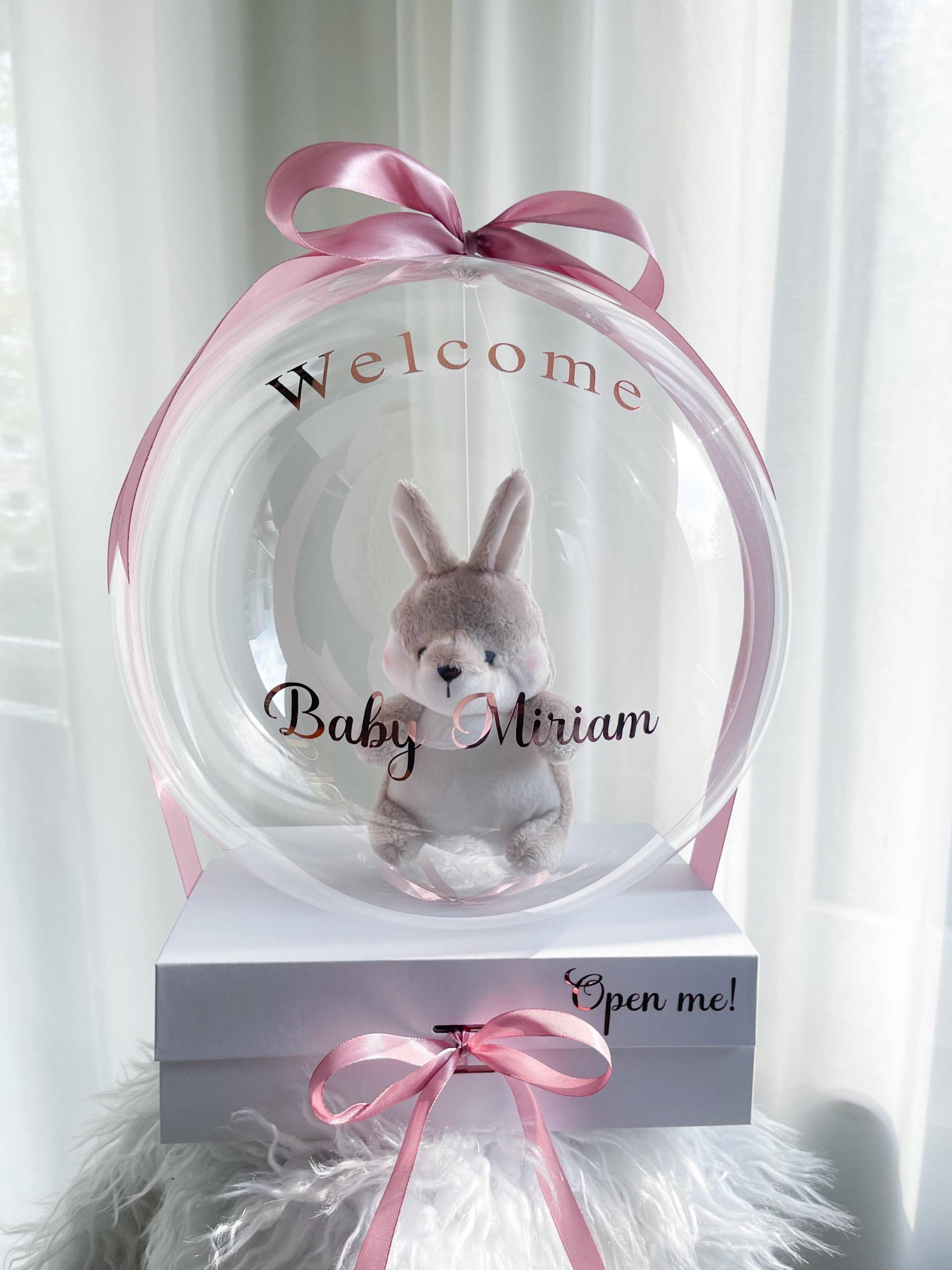 Ballon Geschenk Baby/Geschenkballon Zur Geburt/Baby Ballon/Geschenk Taufe/Willkommen Baby /Babygeschenk/Neugeborene von Etsy - BStudioGiftShop