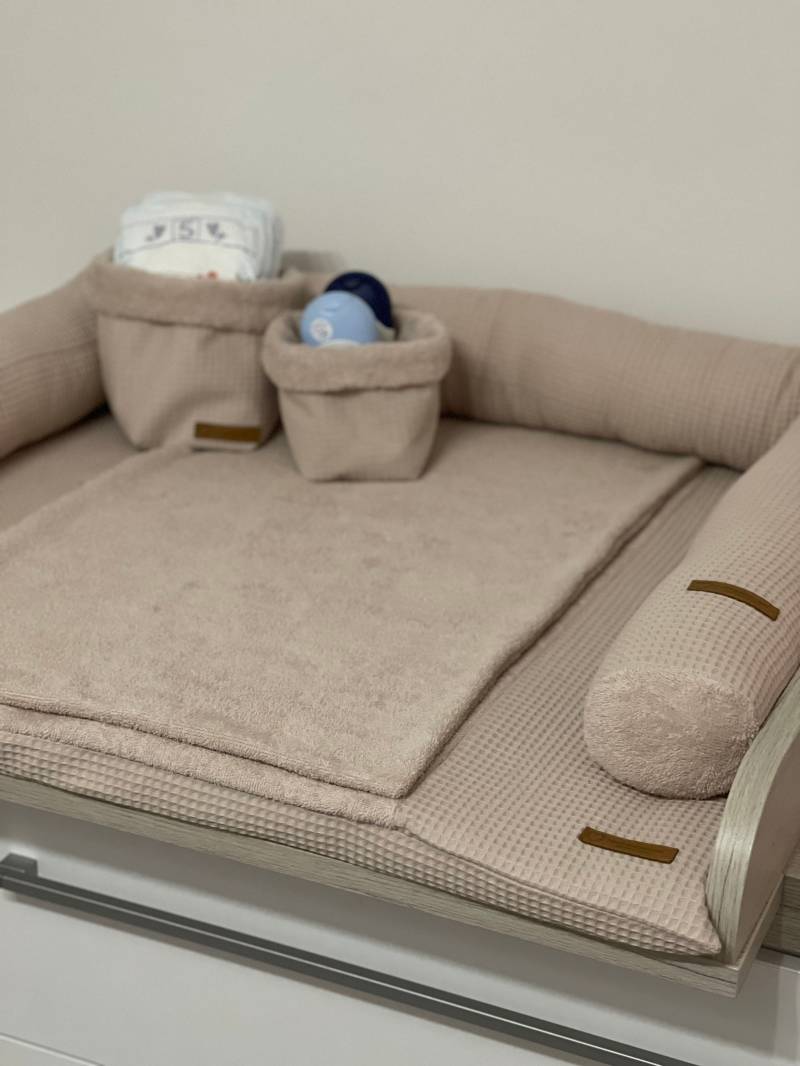 Wickelauflage Ohne Zubehör Wickeltischauflage Ökotex Standard 100 Bio Baumwolle 75x75cm 85x75cm Wunschmaß von Etsy - BabysKleineWelt