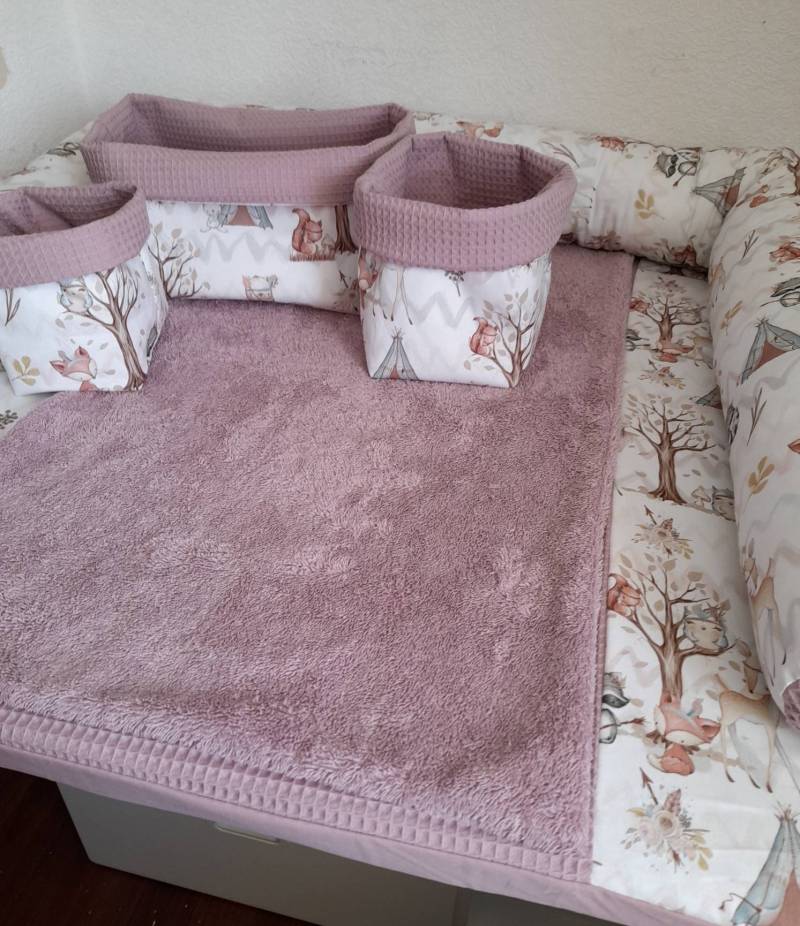 Wickelauflage Ohne Zubehör Wickeltischauflage Ökotex Standard 100 Bio Baumwolle 75x75cm 85x75cm Wunschmaß von Etsy - BaLiTiHandmade