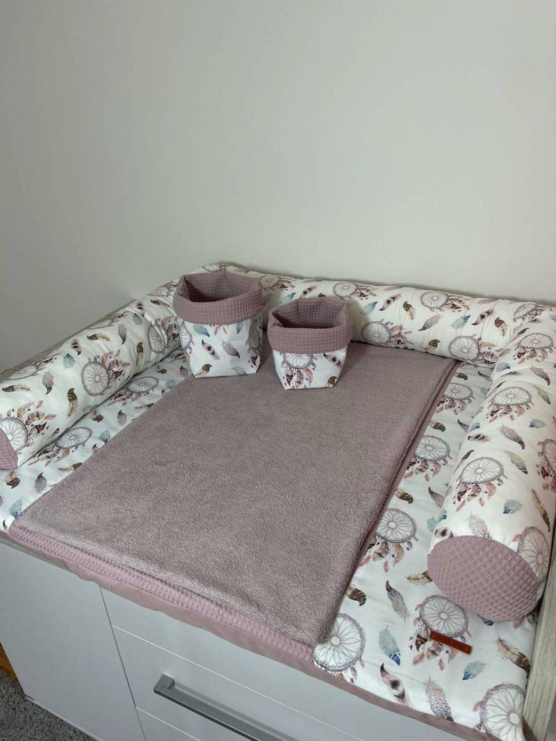 Wickelauflage Ohne Zubehör Wickeltischauflage Ökotex Standard 100 Bio Baumwolle 75x75cm 85x75cm Wunschmaß von Etsy - BaLiTiHandmade