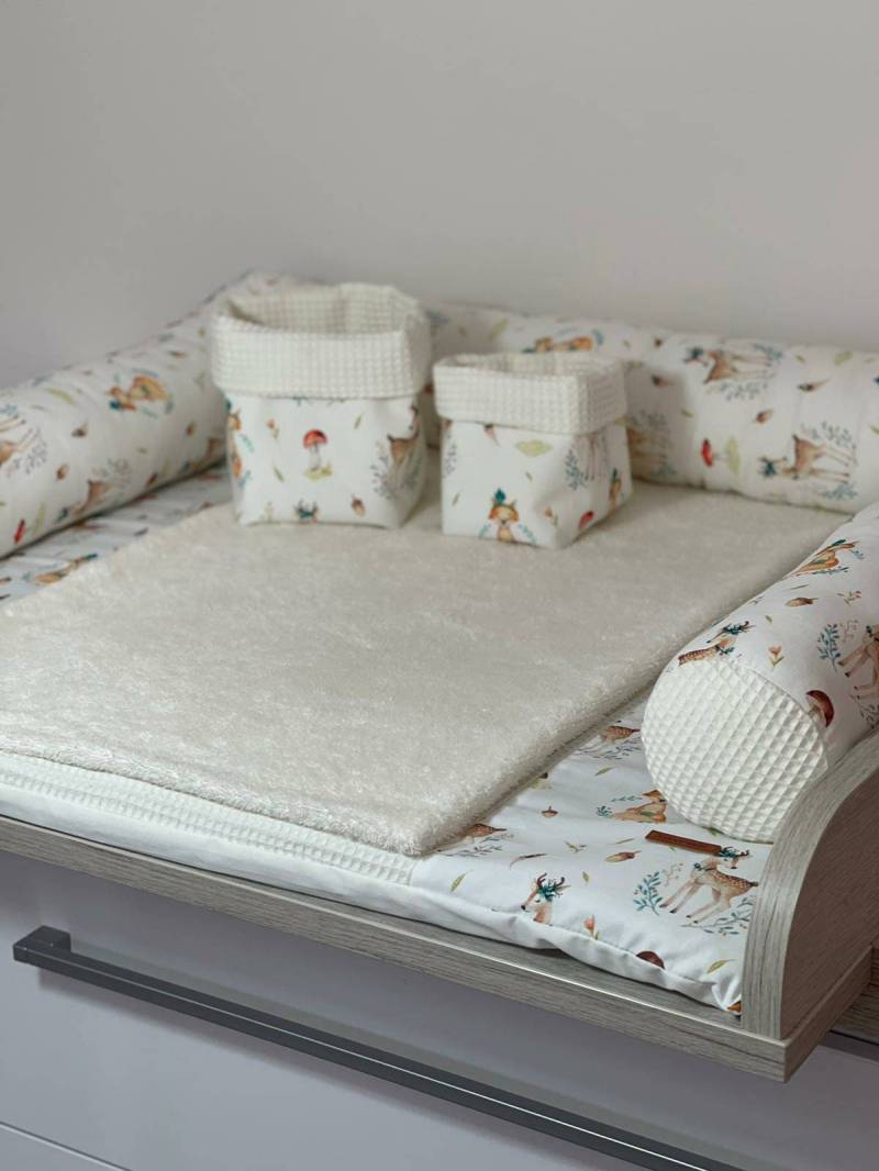 Wickelauflage Ohne Zubehör Wickeltischauflage Ökotex Standard 100 Bio Baumwolle 75x75cm 85x75cm Wunschmaß von Etsy - BaLiTiHandmade
