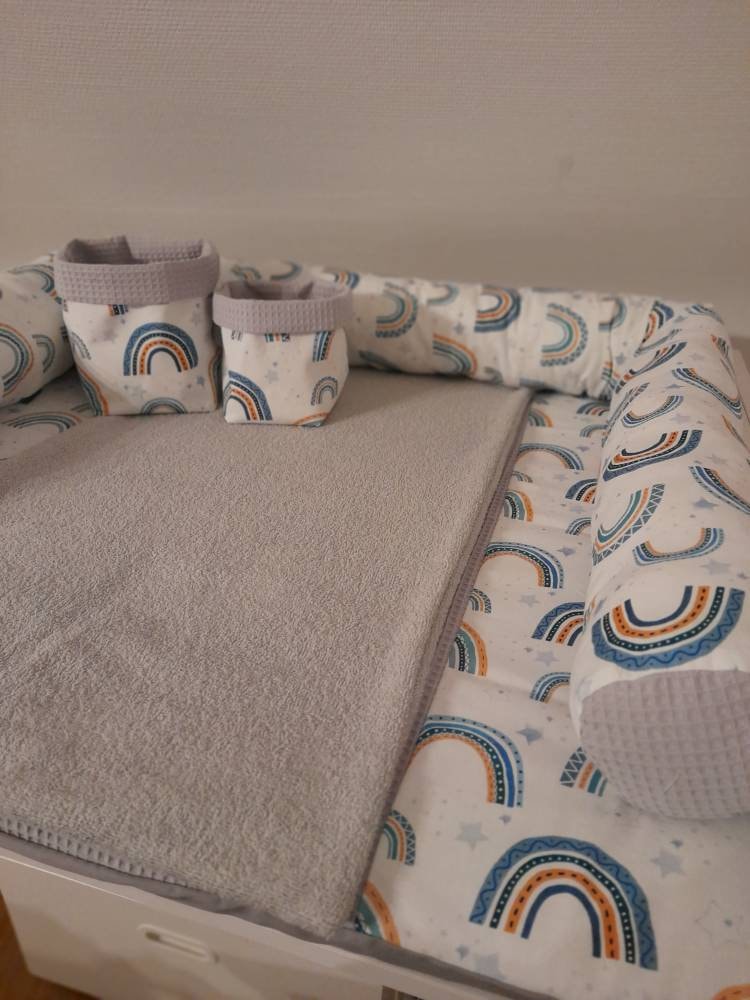 Wickelauflage Ohne Zubehör Wickeltischauflage Ökotex Standard 100 Bio Baumwolle 75x75cm 85x75cm Wunschmaß von Etsy - BaLiTiHandmade