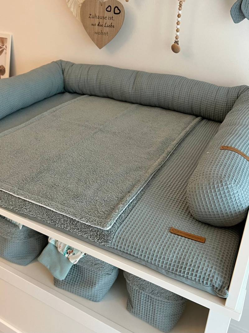Wickelauflage Ohne Zubehör Wickeltischauflage Ökotex Standard 100 Bio Baumwolle 75x75cm 85x75cm Wunschmaß von Etsy - BaLiTiHandmade