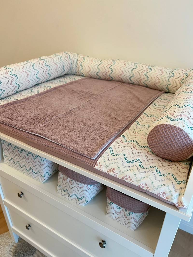 Wickelauflage Ohne Zubehör Wickeltischauflage Ökotex Standard 100 Bio Baumwolle 75x75cm 85x75cm Wunschmaß von Etsy - BaLiTiHandmade