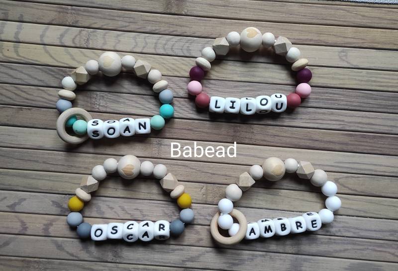 Personalisierter Rasselring Mit Vornamen von Etsy - Babead