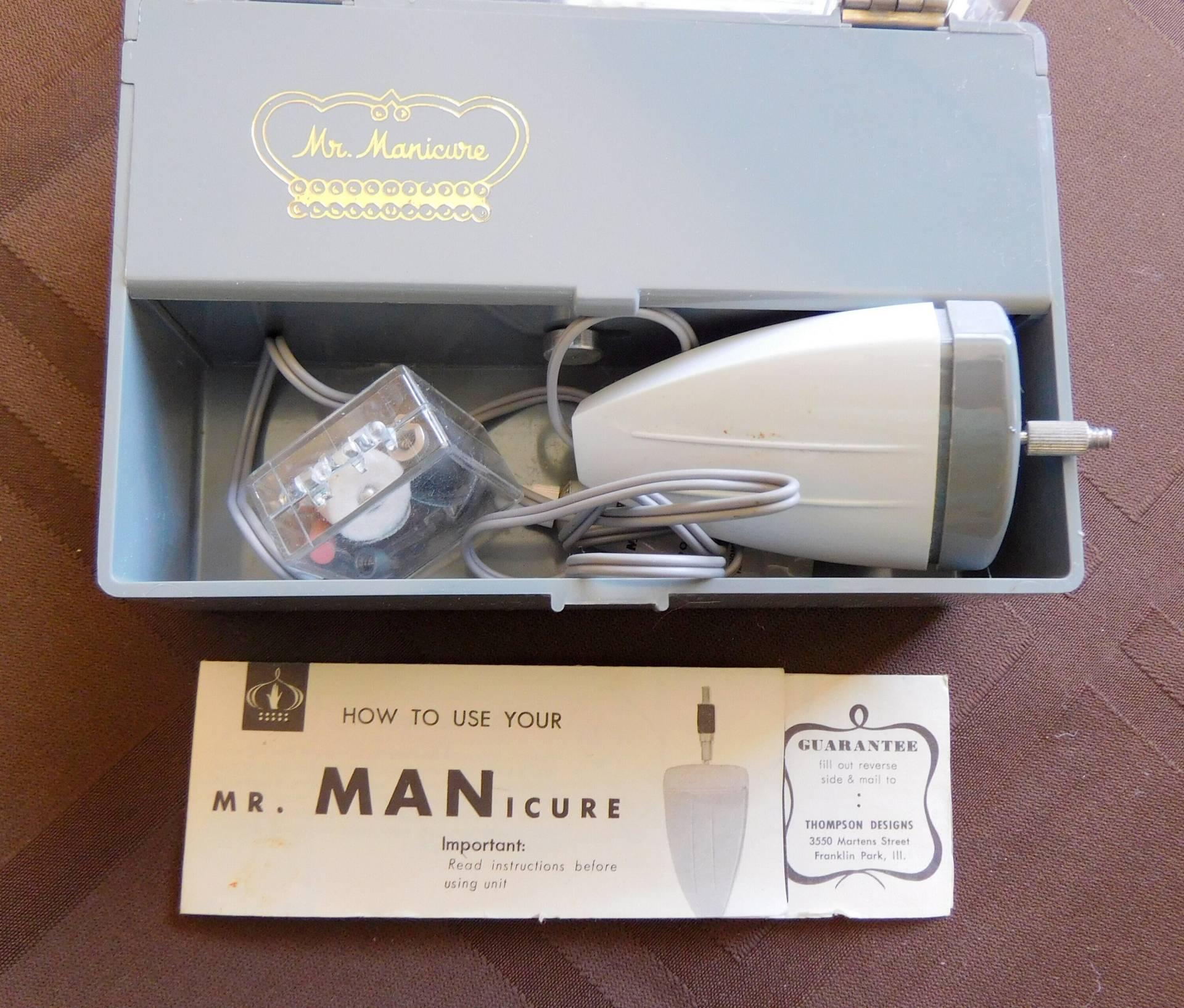 Batteriebetriebene Maniküre, Mr. Maniküre-Set Für Männer, Power Herren Maniküre von Etsy - BabisTreasures