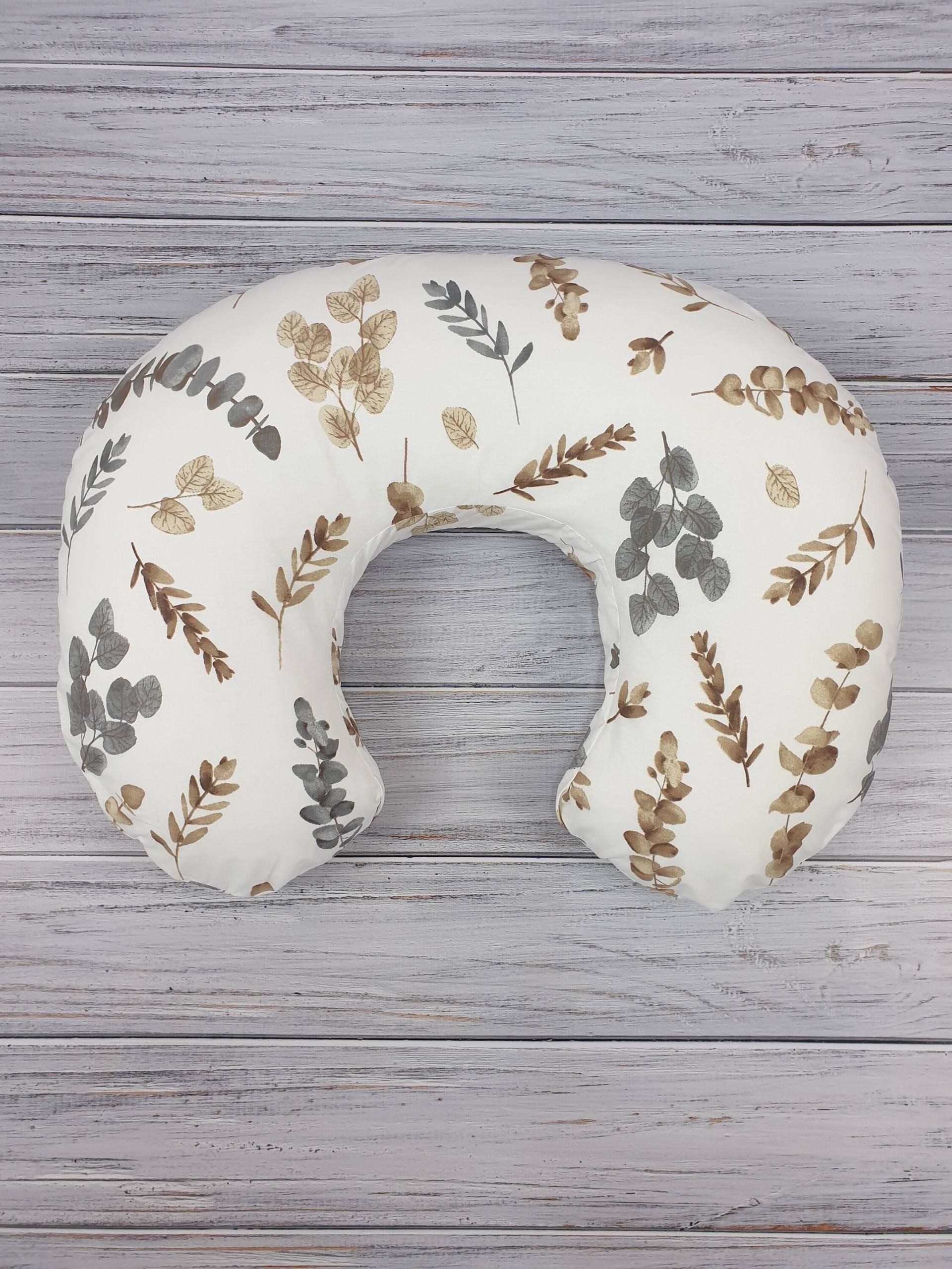 Brauner Eukalyptus Zweig Überzug, Stillkissen Bezug, Stillkissen, Baby Shower Geschenk Brauner Eukalyptus Zweig Überzug, Stillkissen Bezug, Stillkissen, Baby Shower Geschenk von Etsy - BabyCareDesign