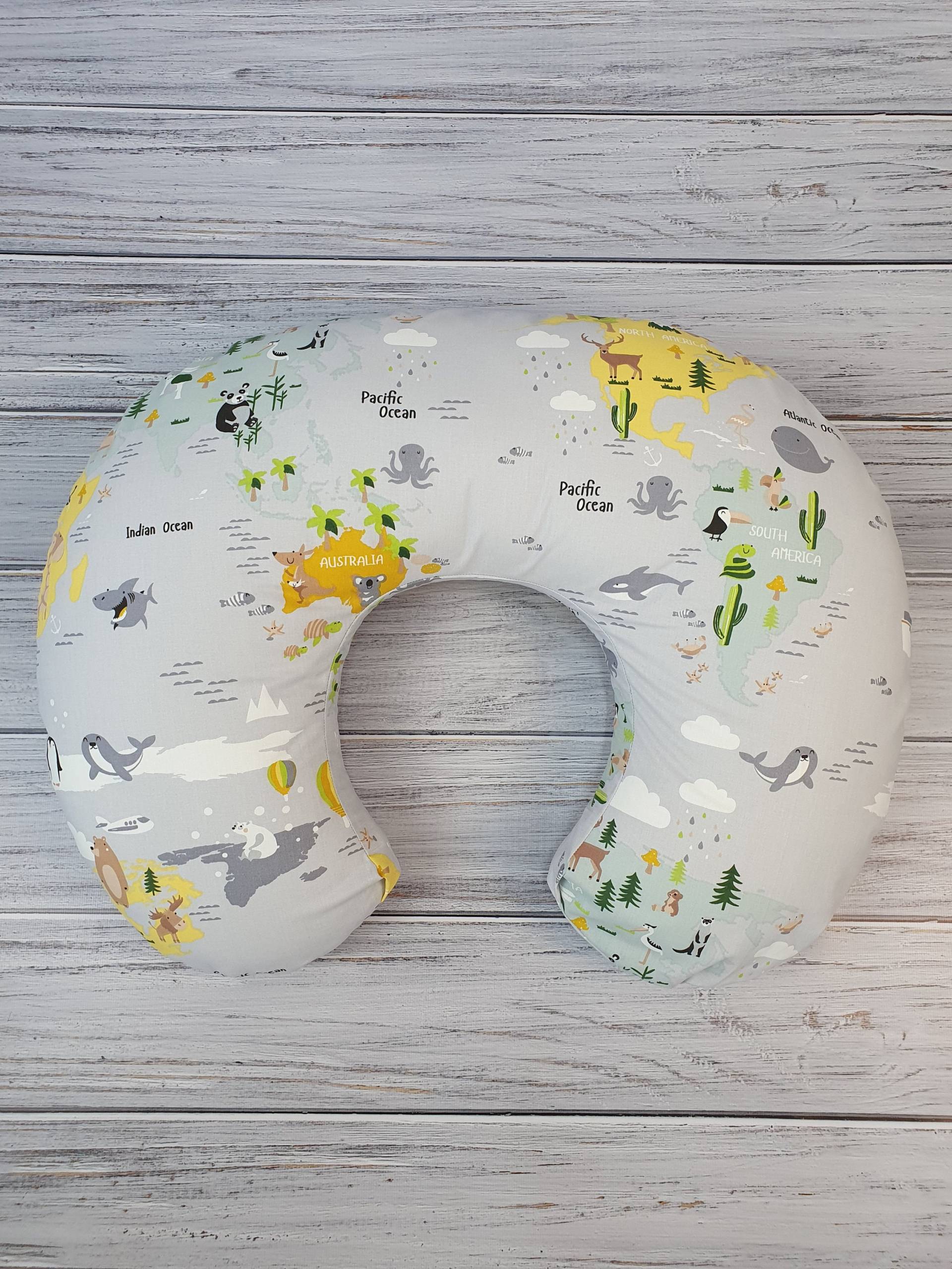 Landkarte Kissenbezug, Stillkissen, Baby-Dusche-Geschenk, Stillkissen Landkarte Kissenbezug, Stillkissen, Baby-Dusche-Geschenk, Stillkissen von Etsy - BabyCareDesign