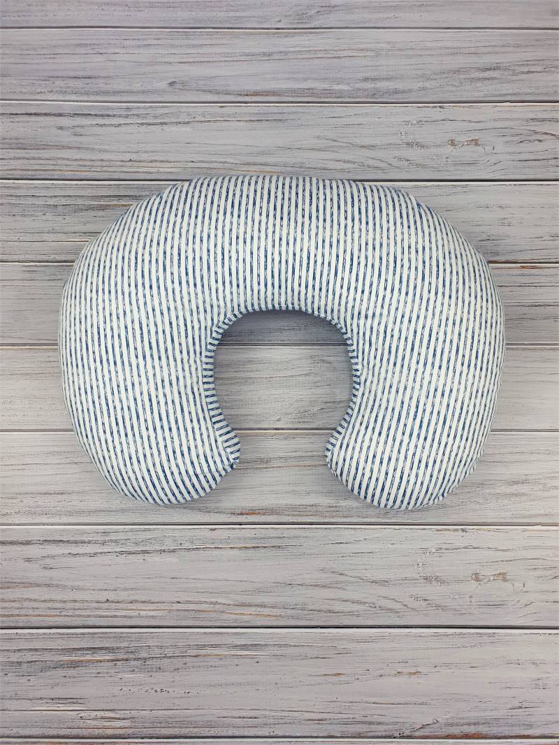 Streifen-Bezug, Stillkissen, 100% Baumwolle, Baby-Dusche-Geschenk, Stillkissen von Etsy - BabyCareDesign