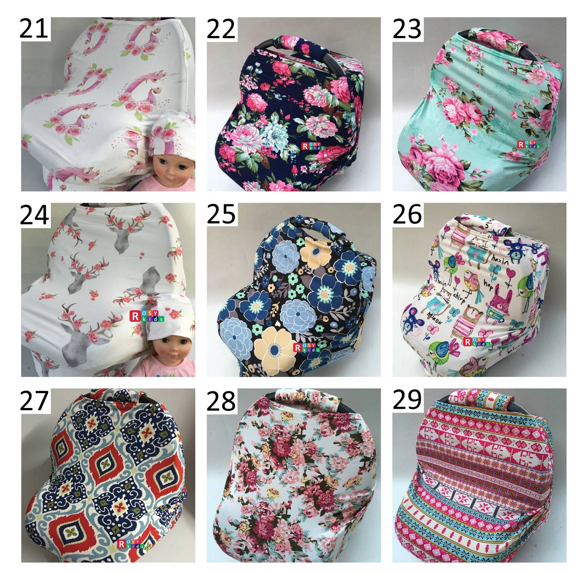 35% Off Multi-Use Auto Sitzbaldachin Bezug/stillschal, Baby Beanie, Hochstuhl Beschützer, Einkaufswagen Hülle von Etsy - BabyIsland