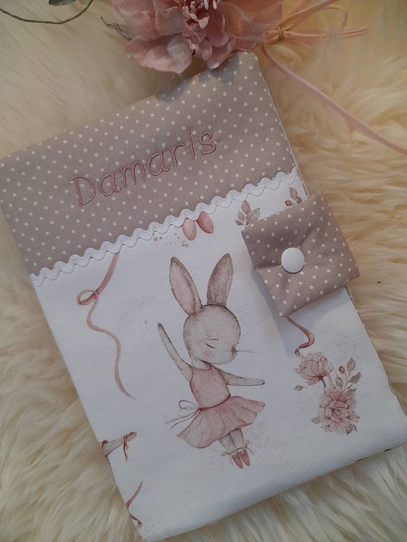 U-Heft Hülle Hase, Ballerina, Cover, U-Heft Umschlag von Etsy - BabyPflederl