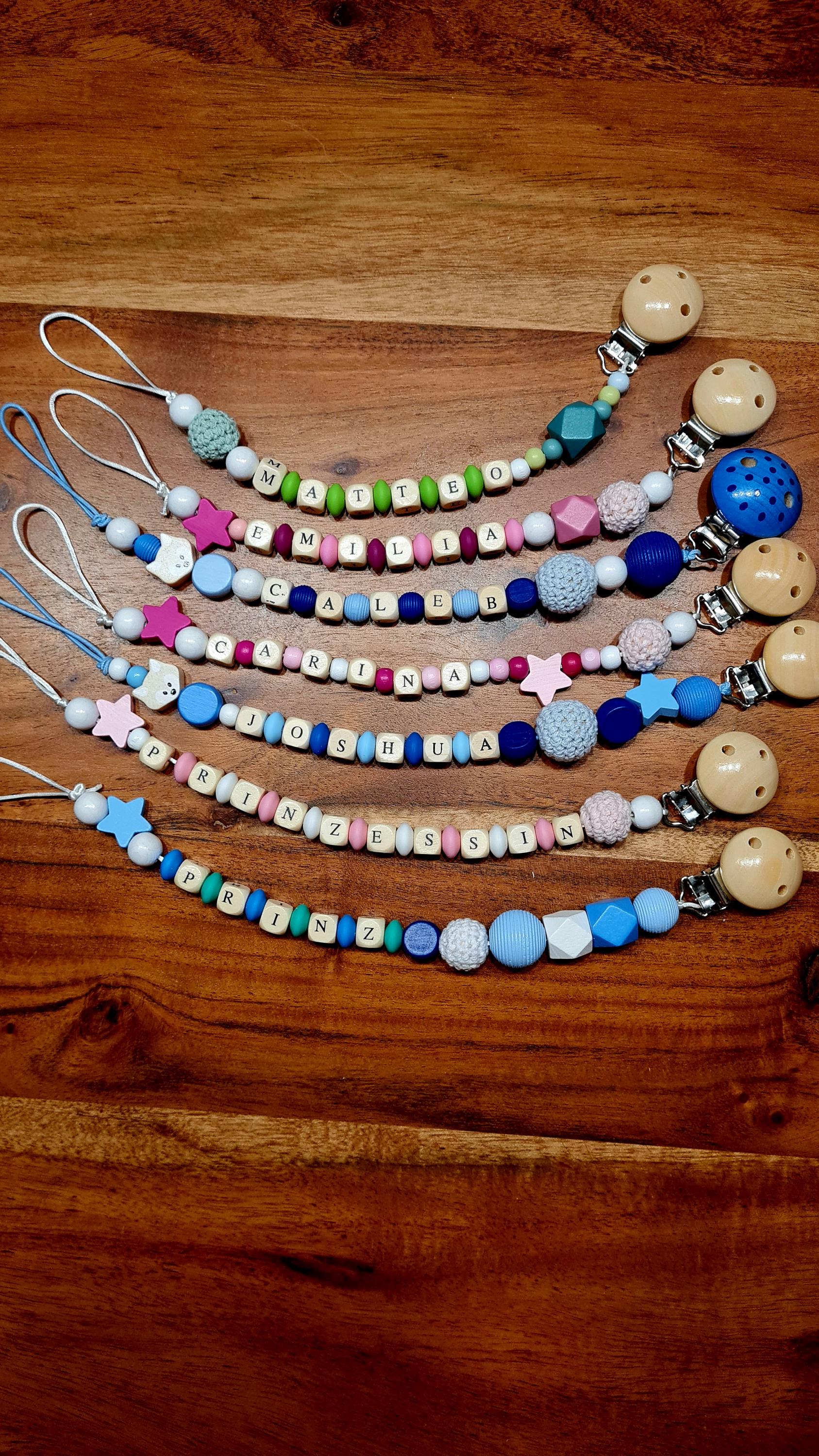 Schnullerkette Schnullerkette von Etsy - BabyZauberLiebe