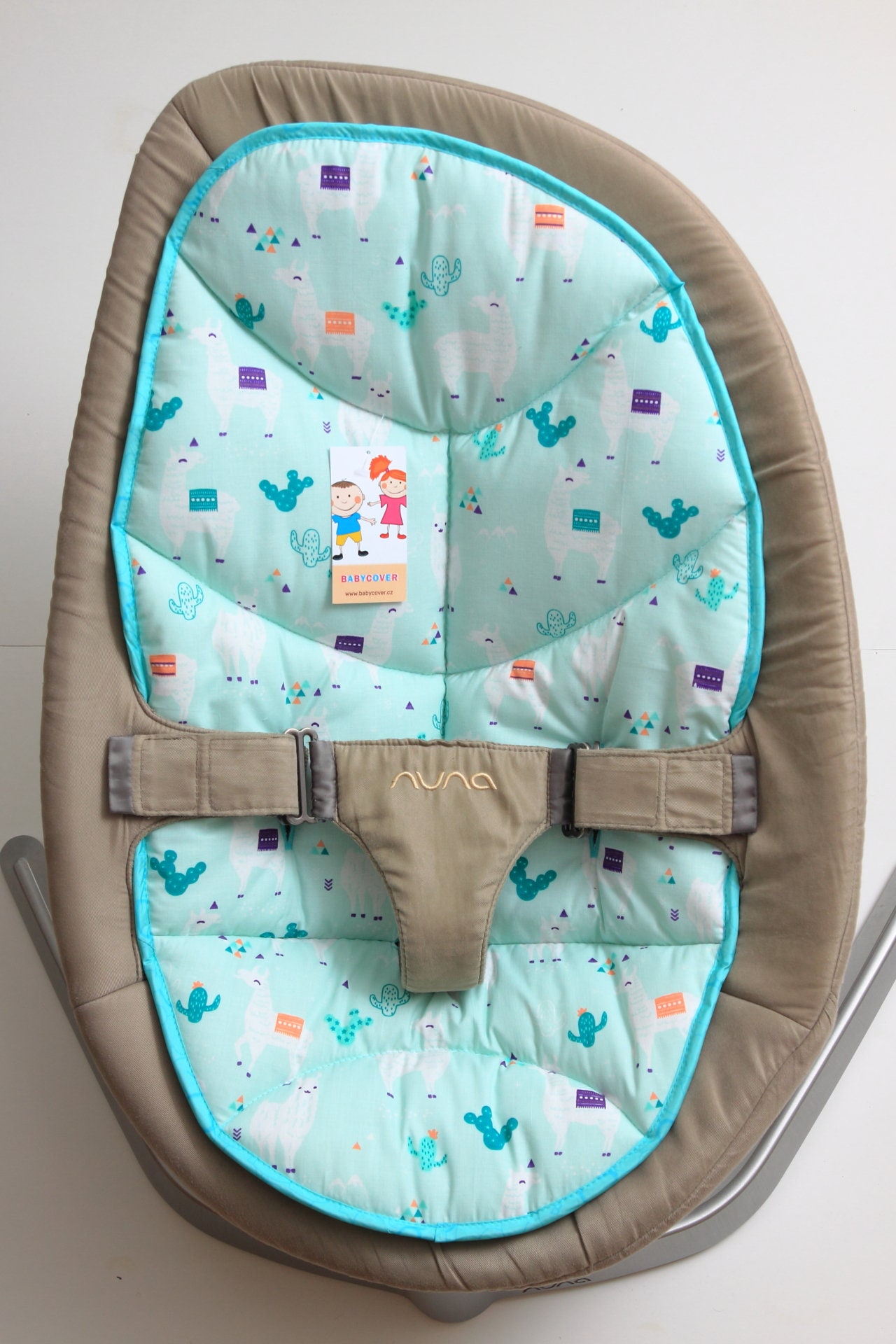 Nuna Leaf Wippe Baumwollkissen, Reduzierkissen Leaf, Säuglingseinsatz Baumwolleinsatz Leaf von Etsy - BabycoverCZ