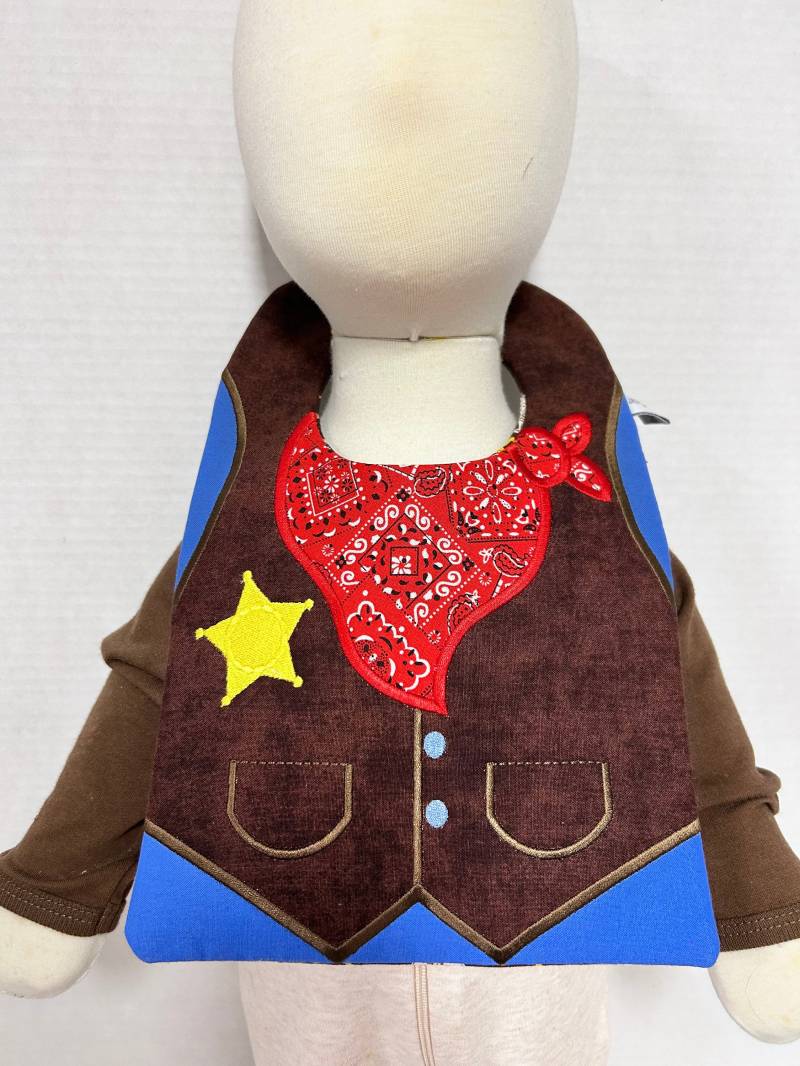 Cowboy Sheriff Lätzchen von Etsy - Babyneedsbibs