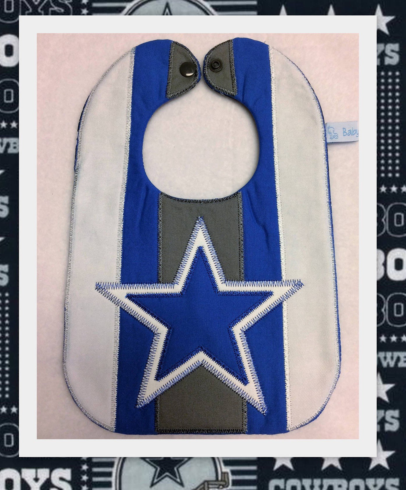 D Cowboys Fußball Sport Baby Lätzchen D Cowboys Fußball Sport Baby Lätzchen von Etsy - Babyneedsbibs