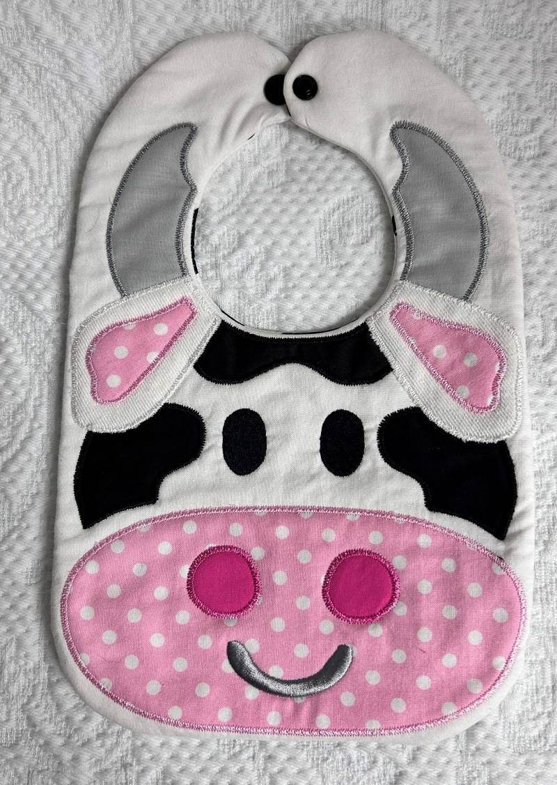 Kuh Lätzchen von Etsy - Babyneedsbibs