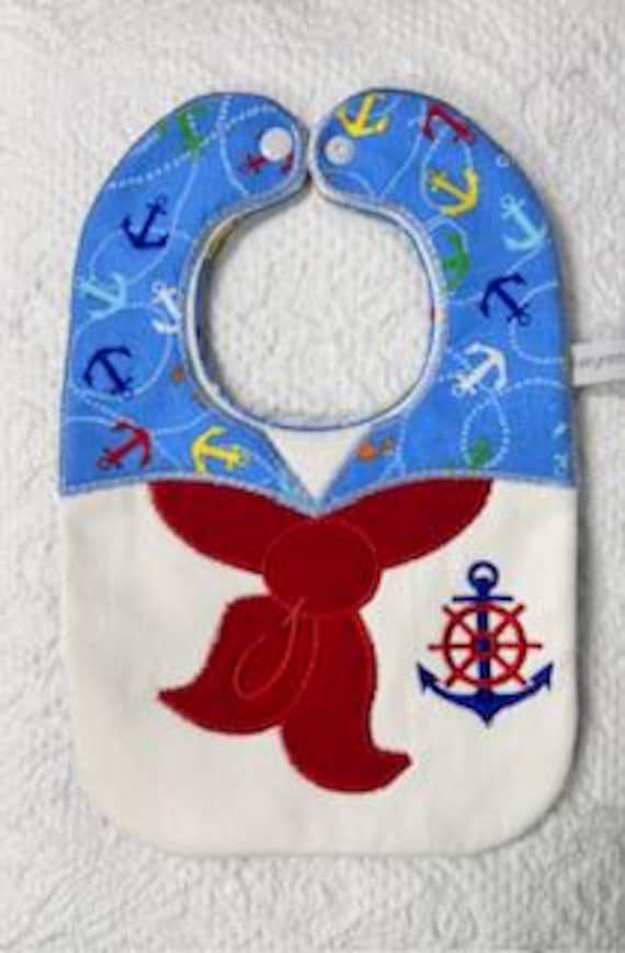 Matrose Babylätzchen von Etsy - Babyneedsbibs