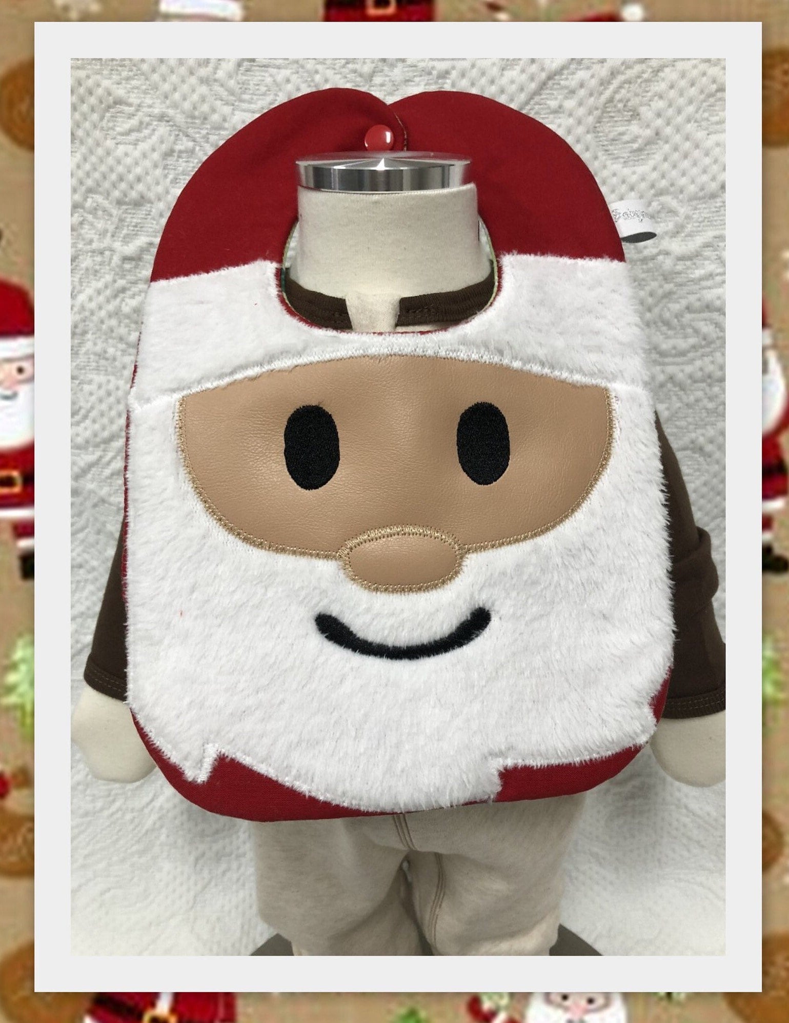 Santa Face Baby Lätzchen Santa Face Baby Lätzchen von Etsy - Babyneedsbibs
