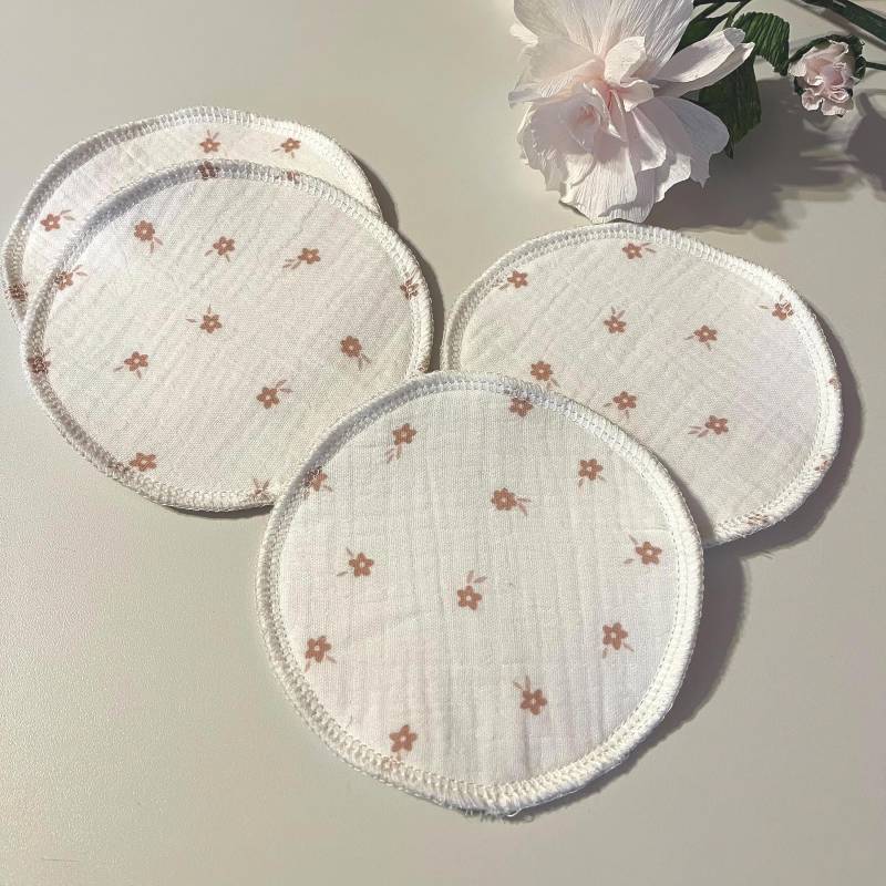 Musselin Stilleinlagen Floral Wasserdicht Auslaufsicher/ Stillessentials Stillende Mama Stillmama Geschenk/ Baby Stillen/ Stillen Einlagen von Etsy - Babyplotterei