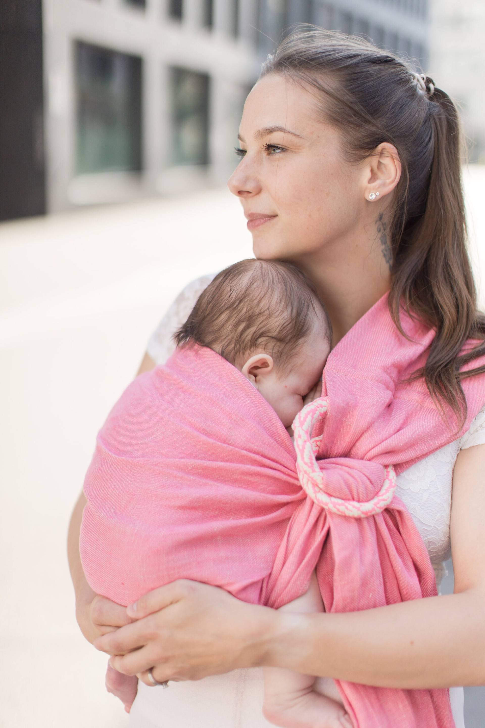 Leinen Babytrageling, Bio-Babytragering, Nachhaltige Neugeborenen-Wraps, Gewebte Baby-Wraps in Weichem Rosa, Baby Mädchentragetücher Leinen Babytrageling, Bio-Babytragering, Nachhaltige Neugeborenen-Wraps, Gewebte Baby-Wraps in Weichem Rosa, Baby Mädchentragetücher von Etsy - BabyruCarrier