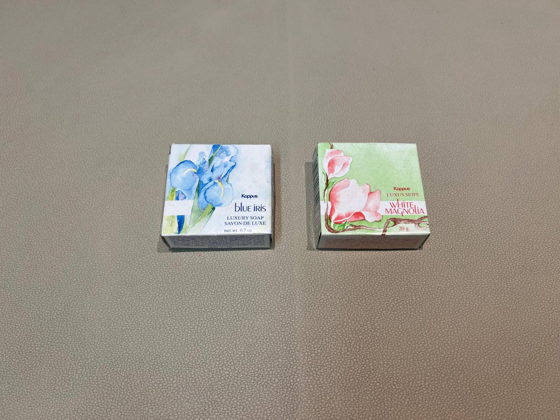 Kappus Seifen 2x Seife Je 20G Blue Iris & White Magnolia Luxus #a74 von Etsy - BacktoVintageHannova