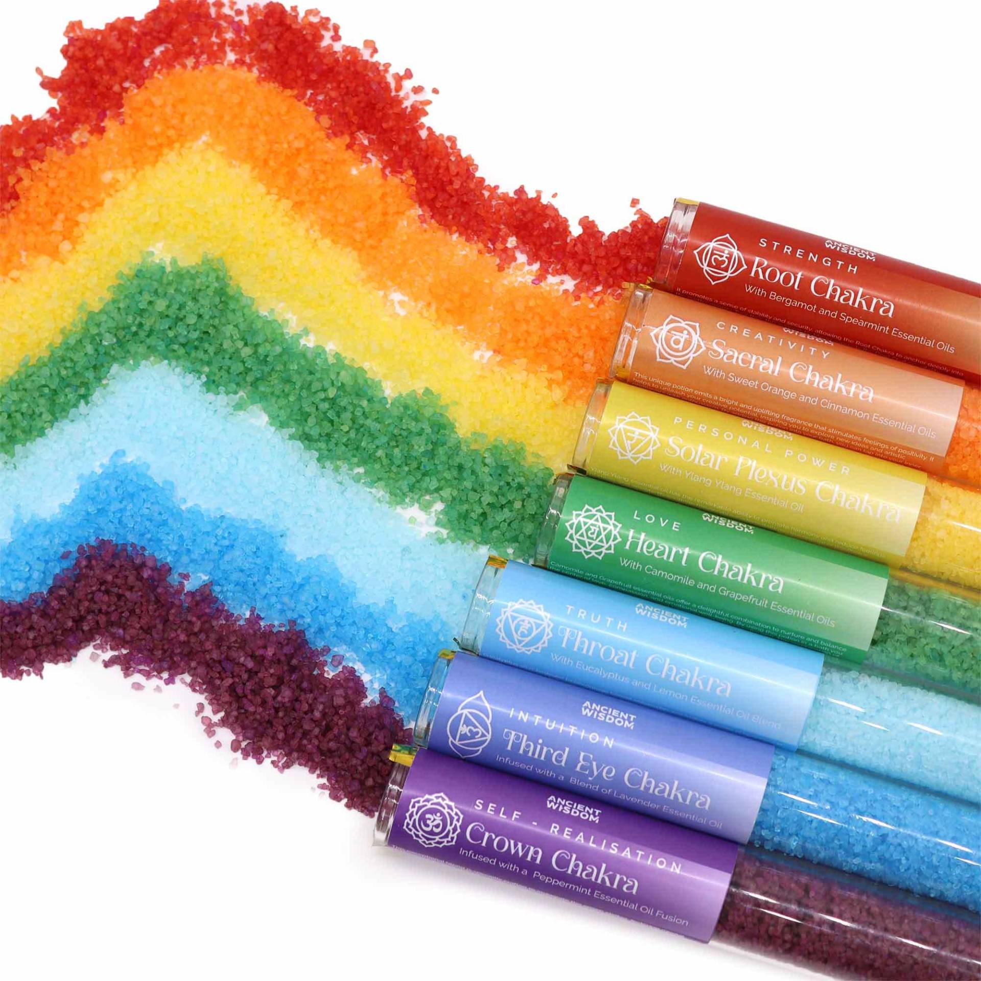 Chakra Badesalz, Aromatherapie Wellness Produkte, Geschenkset Wohlfühl Geschenkidee, Weihnachten Chakra Badesalz, Aromatherapie Wellness Produkte, Geschenkset Wohlfühl Geschenkidee, Weihnachten von Etsy - BadebombenBoutique
