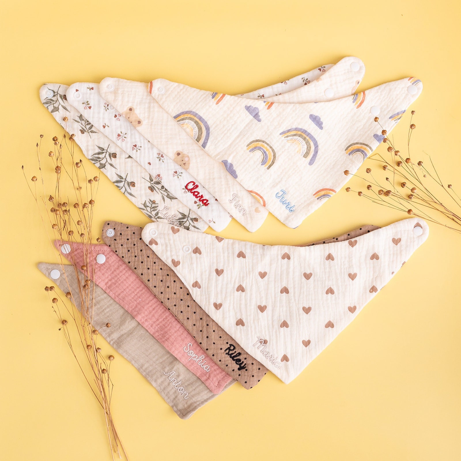 Halstuch Baby, Baby Personalisiert, Halstücher Kinder, Dreieckstuch Gift von Etsy - BaerenfreundeDE