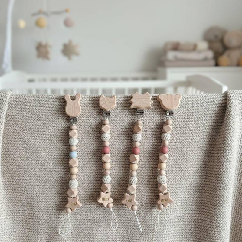 Schnullerkette, Schnullerkette Mit Namen, Babygeschenk, Junge, Mädchen, Geschenk Geburt Schnullerkette, Schnullerkette Mit Namen, Babygeschenk, Junge, Mädchen, Geschenk Geburt von Etsy - BaerenfreundeDE