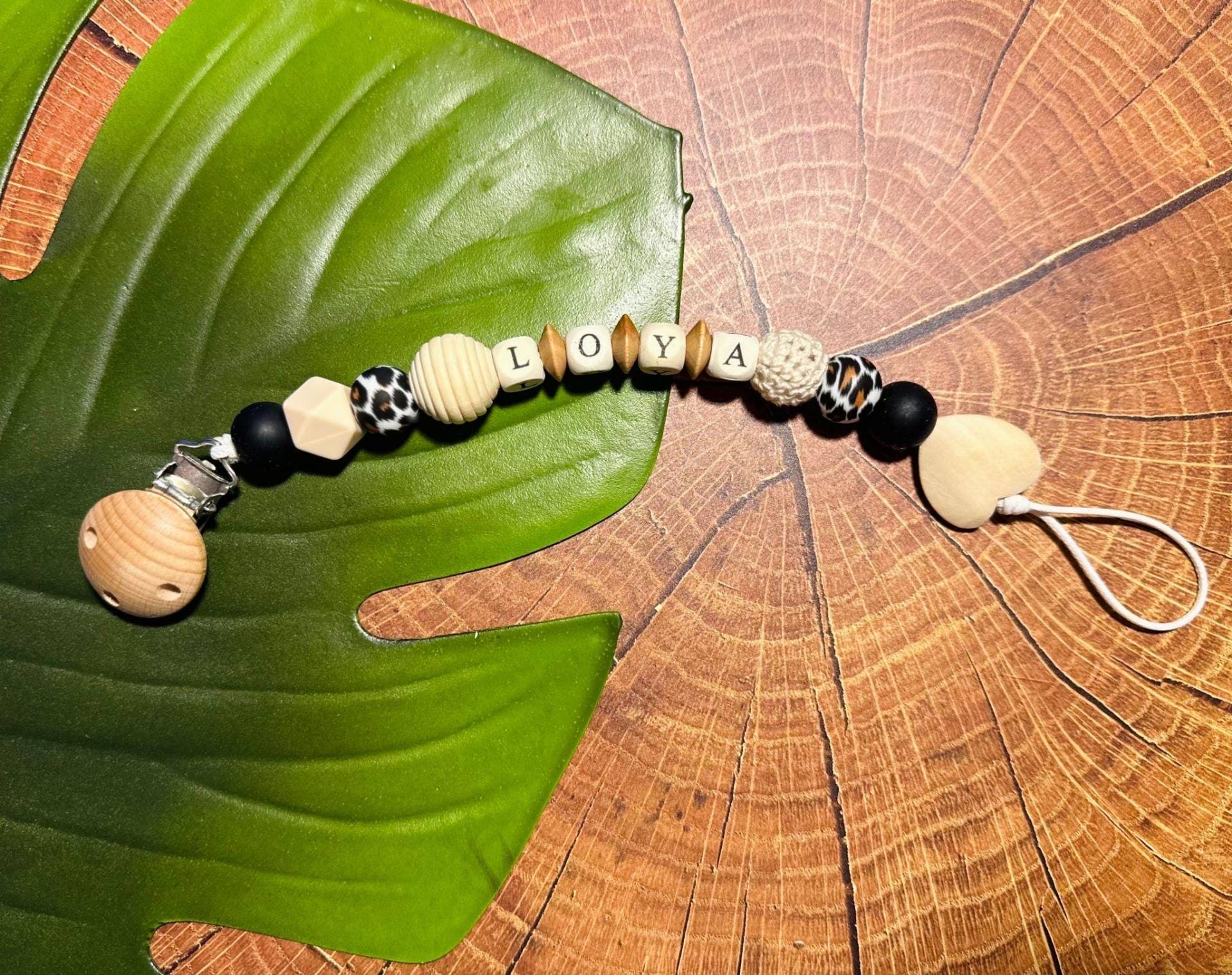 Schnullerkette Set von Etsy - BambiCloud