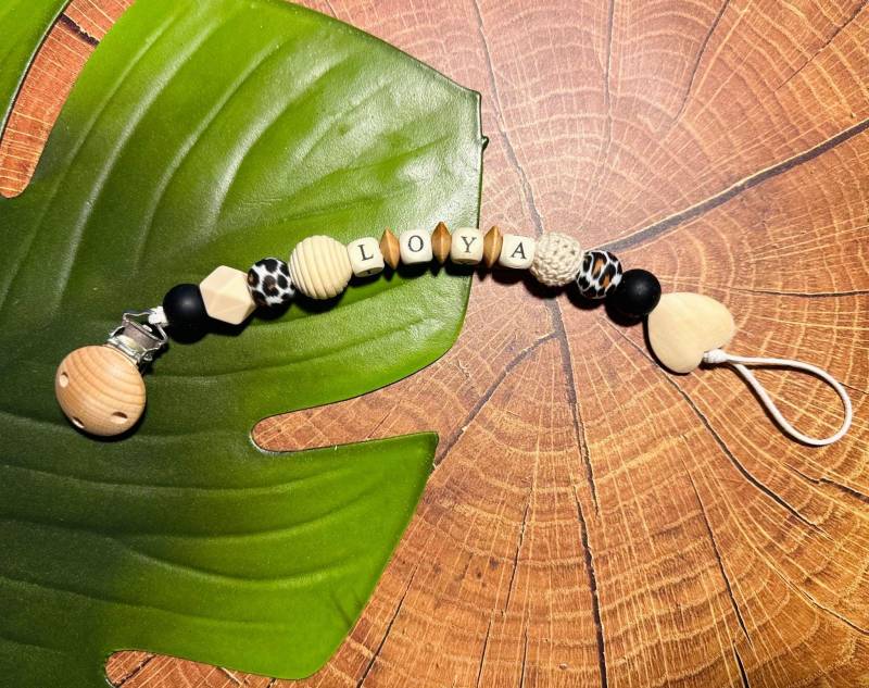 Schnullerkette Set von Etsy - BambiCloud