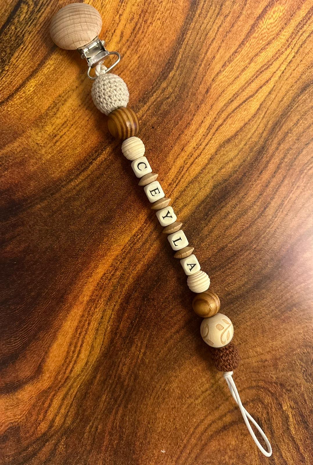 Schnullerkette Set von Etsy - BambiCloud