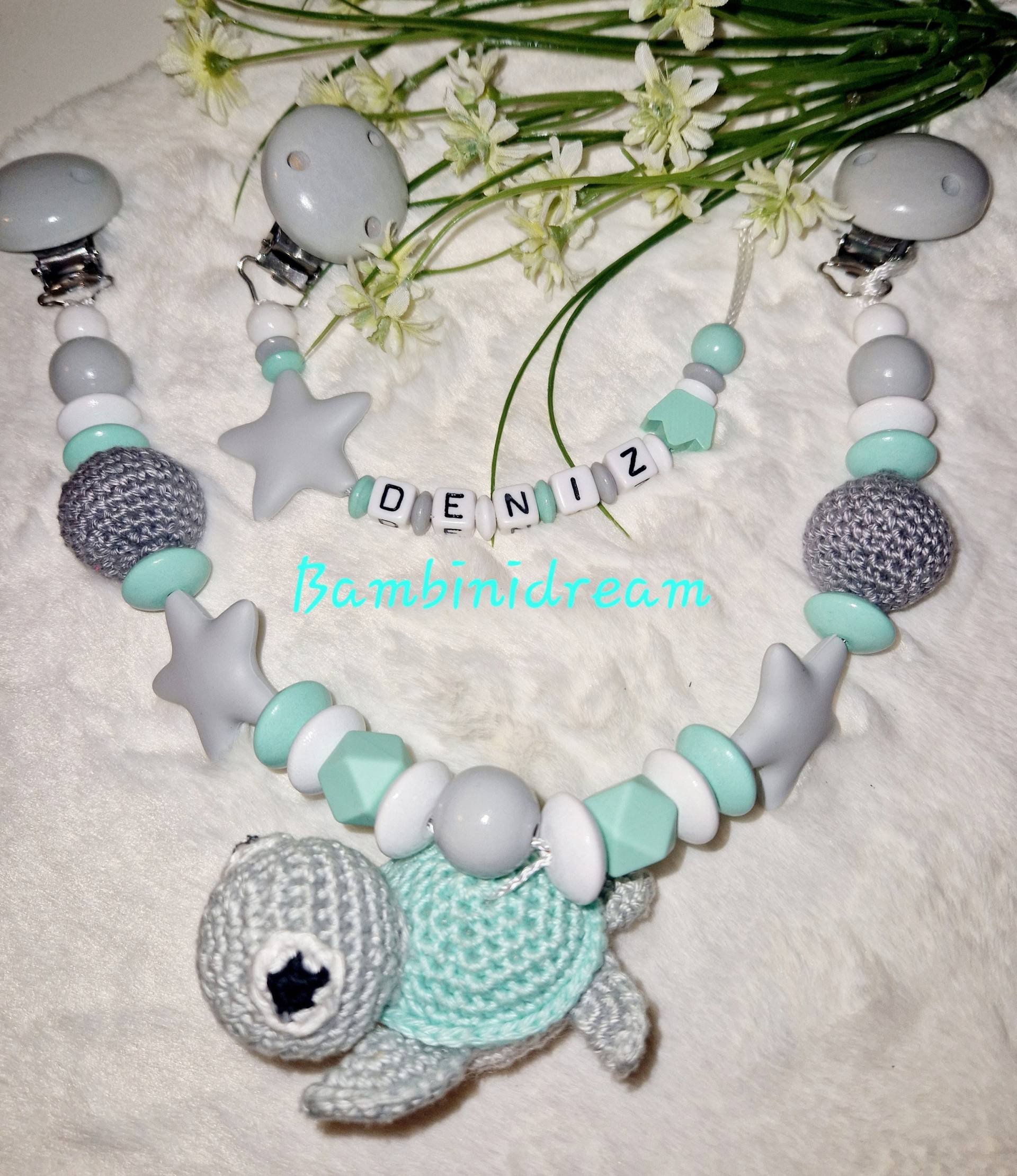 Kinderwagenketten Set Schildkröten Kinderwagenketten Set Schildkröten von Etsy - Bambinidream